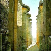 The Temple of Karnak at Luxor