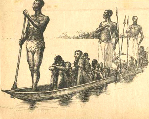 Slave traders in the Kongo region