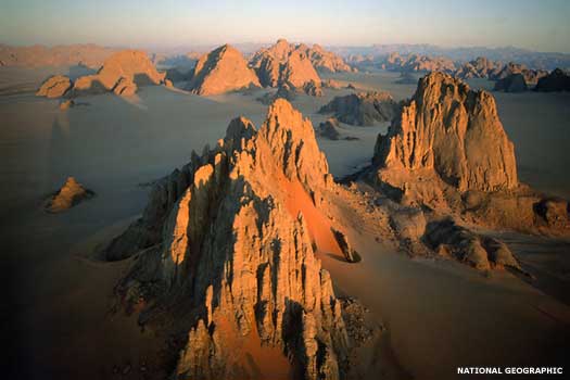 Sahara sandstone