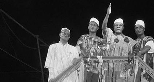 Kwame Nkrumah at independence
