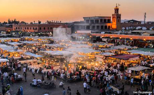 Djemaa el-Fna in Marrakech