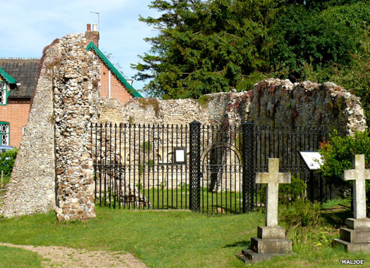 Chapel of St James' Leper Hospital, Dunwich, Suffolk