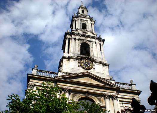 The Parish Church of St Mary-le-Strand, City of Westminster, London