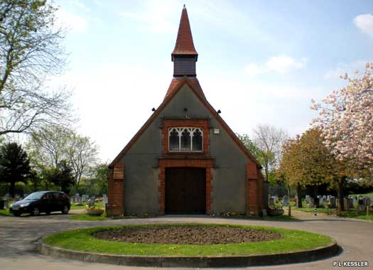 Eastbrookend Cemetery Chapel, Chadwell Heath, Barking & Dagenham, East London