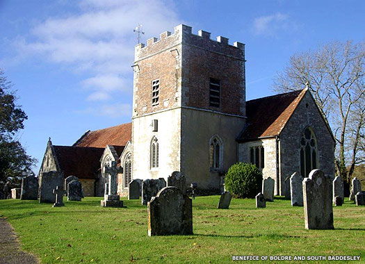 Church of St John the Baptist, Boldre, New Forest, Hampshire