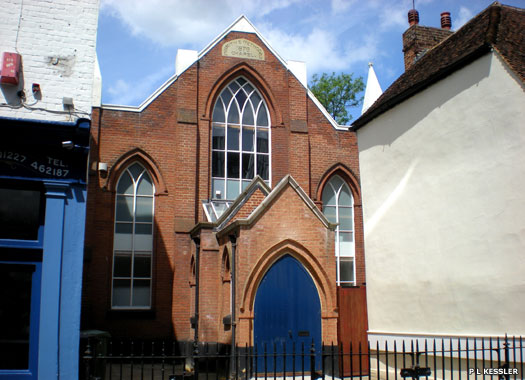 Primitive Methodist Chapel, Palace Street, Canterbury, Kent