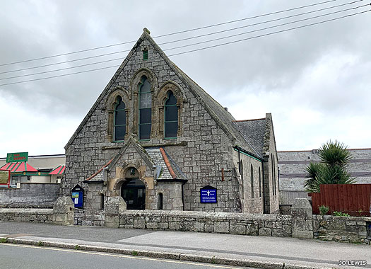 Indian Queens (Second) Wesleyan Methodist Chapel, Indian Queens, Restormel, Cornwall