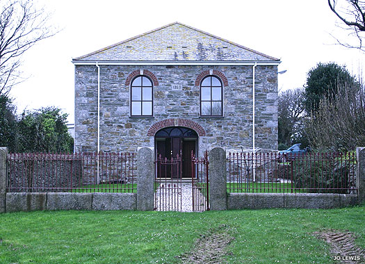 Threeburrows Primitive Methodist Chapel, Threeburrows, Cornwall