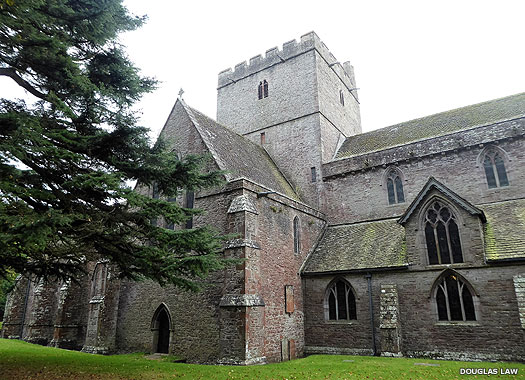 Brecon Cathedral, Brecon, Powys, Wales