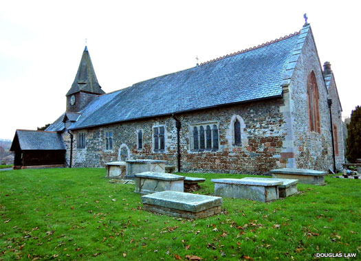 St Ffraid's Church, Llansantffraid, Powys, Wales