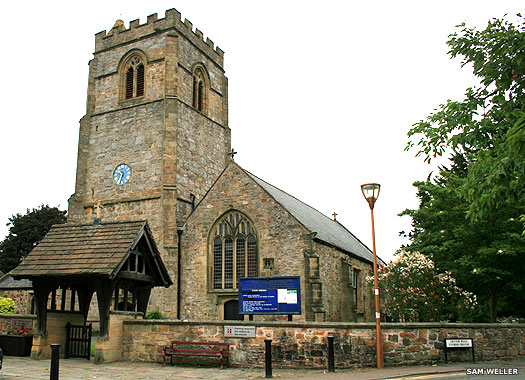 St Mary's Church, Chirk, Wrexham, Wales