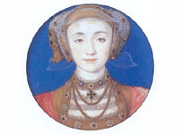 Miniature portrait of Anne of Cleves