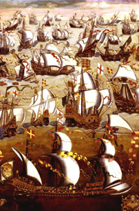 Defeat of the Spanish Armada 1588