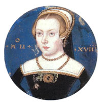 Princess Elizabeth Tudor, attributed to Levina Teerlinc and identified as Elizabeth by Sir Roy Strong