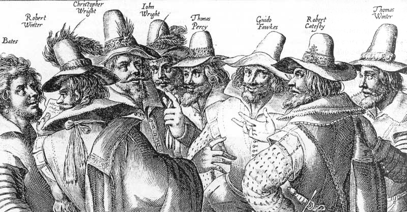 The Gunpowder Plot conspirators