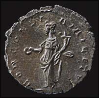 Rear of the Domitianus coin