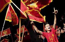 Montenegro achieves independence in 2006