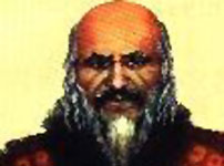 Illustration of Khan Kubrat, founder of Great Bulgaria.