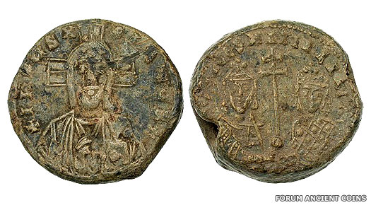 Coin of Bulgarian Tsar Peter I