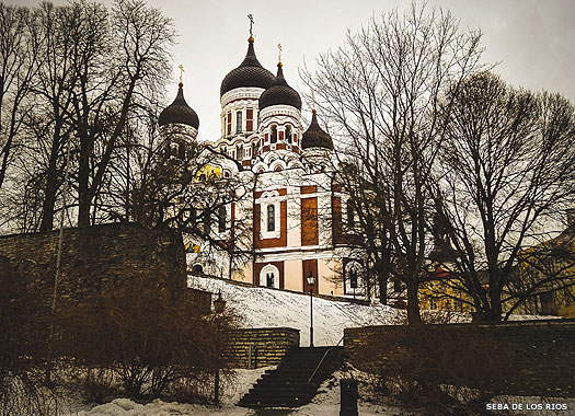 Aleksander Nevsky Cathedral in Tallinn, Estonia