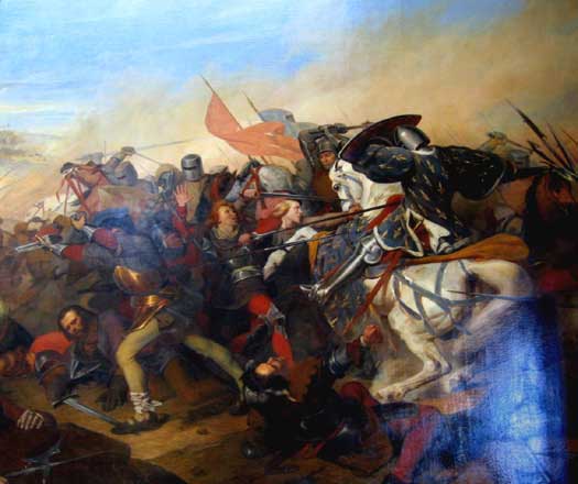 Philip VI at the Battle of Cassel