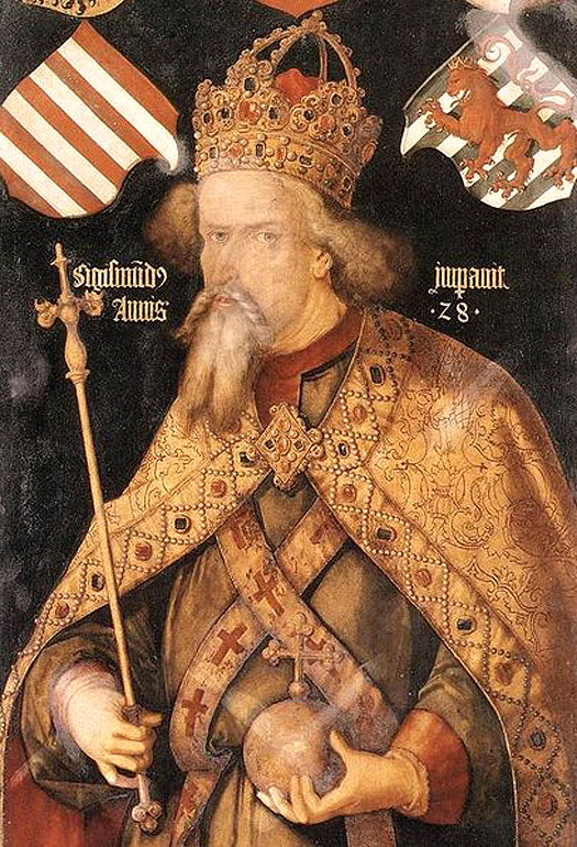 Holy Roman Emperor Sigismund, king of Hungary and Bohemia
