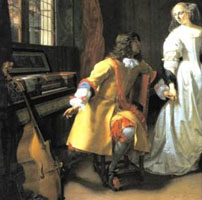 Elegant Couple (A Musical Interlude), c.1674