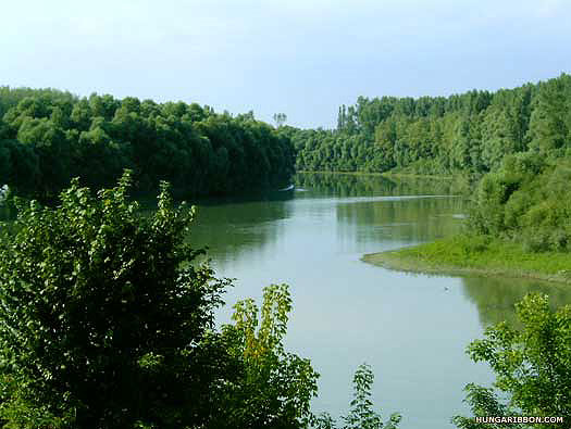 River Tisia in Hungary