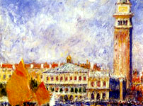 The Doge's Palace in Venice by Renoir