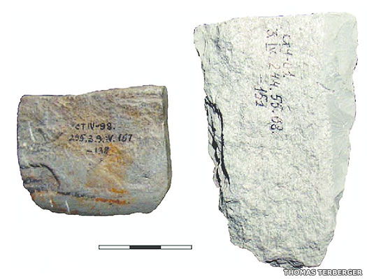 Butovo culture stone tools