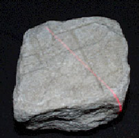 Laser scanning of Roman stone