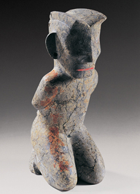 Jinsha culture stone figure