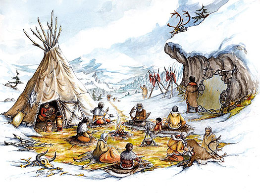 Wiirm Ice Age people