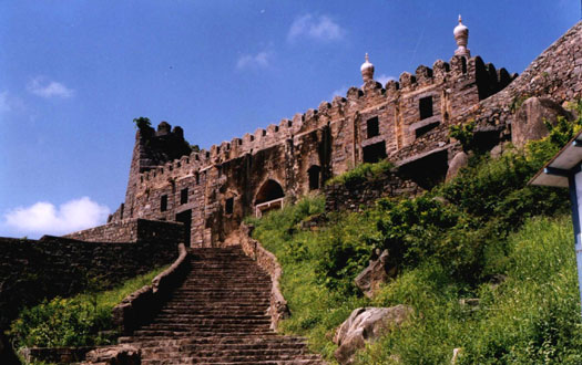 The fort of Golconda