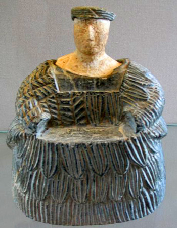 Bactrian figurine