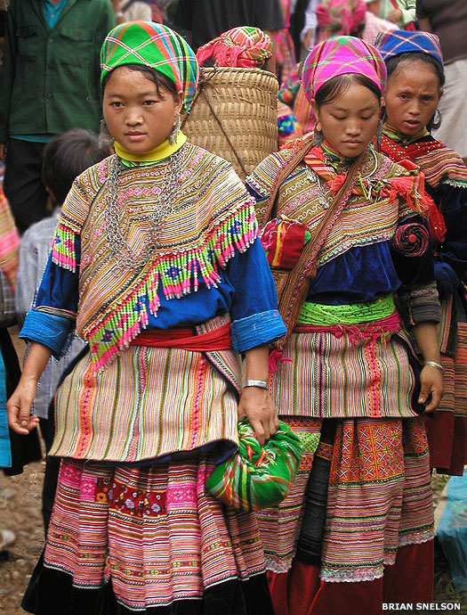 Hmong women in Vietnam