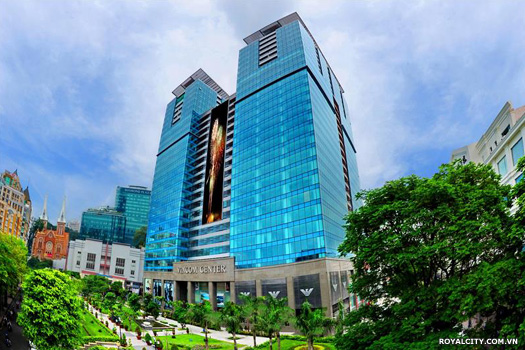 Modern Vietnam's glass and steel towers