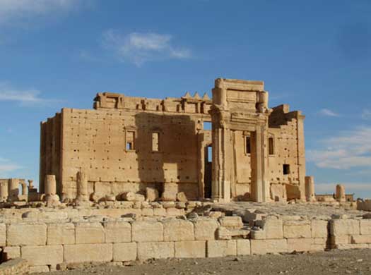 Propyleum and cella of the Temple of Bel