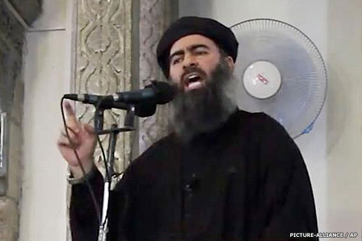 Abu Bakr al-Baghdadi, head of IS/Daesh