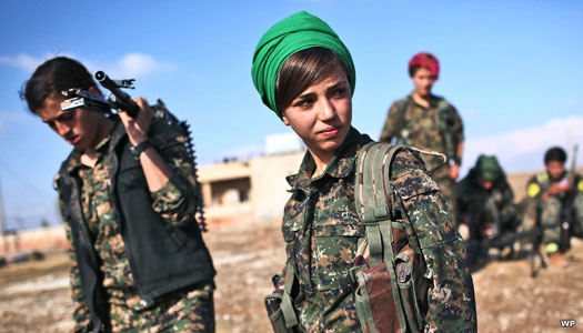 Kurdish troops