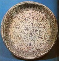 Samarra period plate from 5500 BC