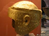 Gold helmet of Meskalamdug