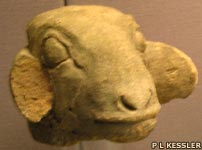 Terracotta ewe from Uruk