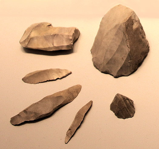Kebaran stone tools