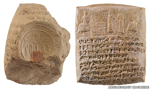 Cuneiform tablets from Ugarit